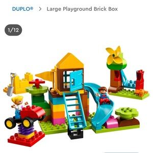 Duplo Large Playground set with Lego Box - Multicolor